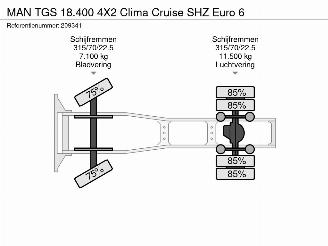 MAN TGS 18.400 4X2 Clima Cruise SHZ Euro 6 picture 28