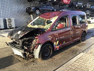 škoda dodávky Volkswagen Caddy Combi III (2KB) 1.6 TDI 2012/5