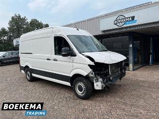 dommages fourgonnettes/vécules utilitaires Volkswagen Crafter 35 2.0 TDI 140PK L3-H2 Navi Camera Leer Cruise DAB Highline 2020/11